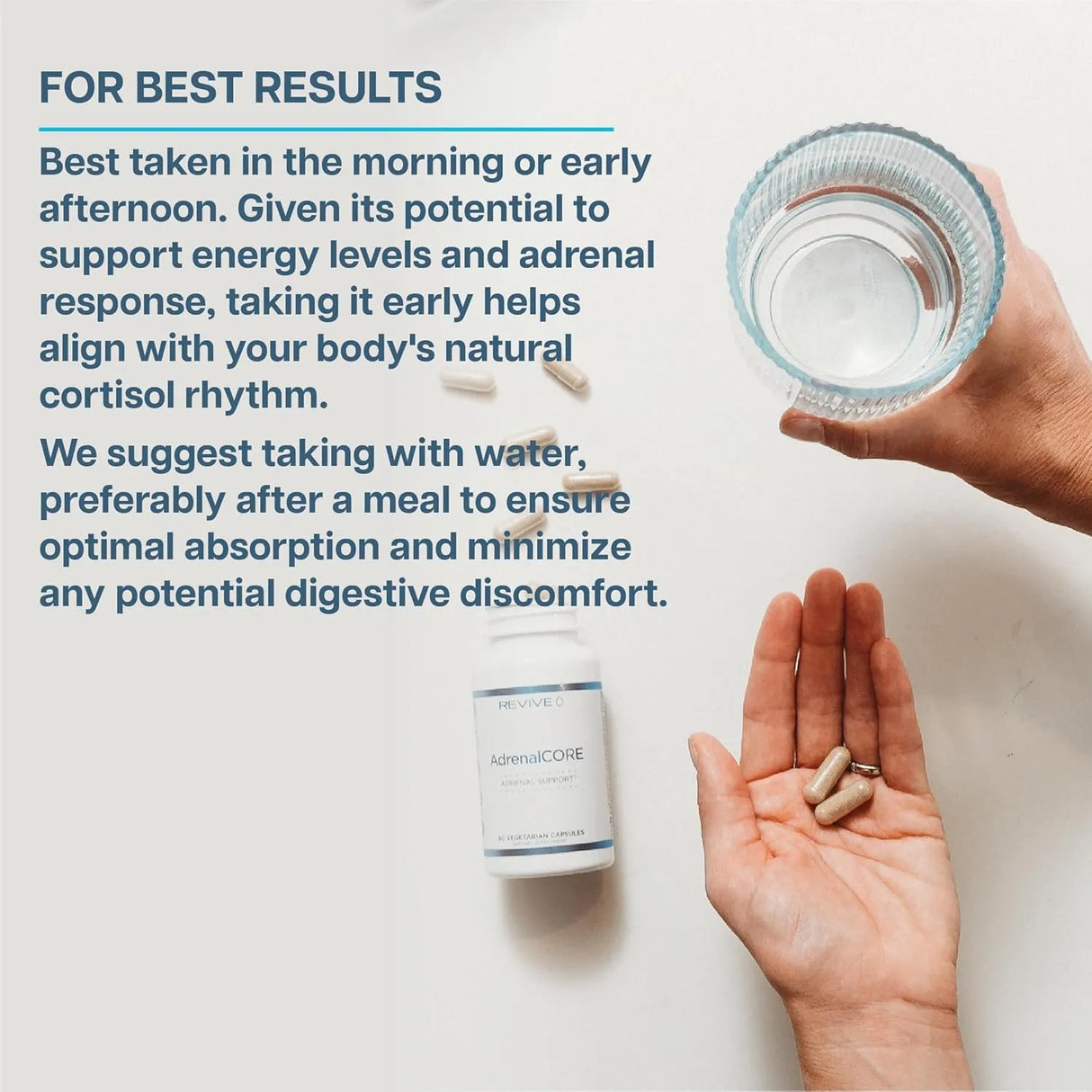REVIVE - Revive MD Adrenal Support 60 Capsulas - The Red Vitamin MX - Suplementos Alimenticios - {{ shop.shopifyCountryName }}