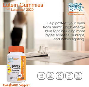 Doctor’s Best Lutein Gummies with Lutemax 60 Gomitas