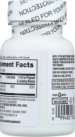 365 - 365 Everyday Value Folic Acid 800mcg 250 Tabletas - The Red Vitamin MX - Suplementos Alimenticios - {{ shop.shopifyCountryName }}