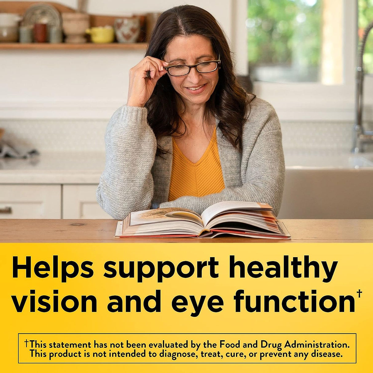 Nature Made Vision Based on the AREDS 2 Formula with Lutein & Zeaxanthin 60 Capsulas Blandas
