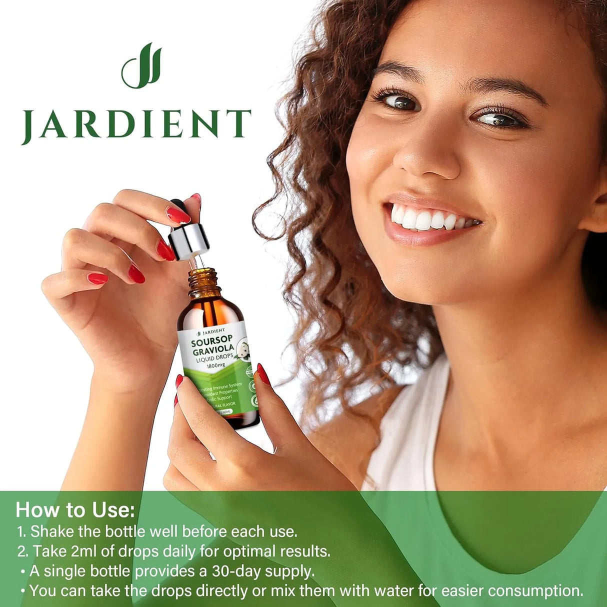 JARDIENT - Jardient Soursop Bitters Liquid Oil Graviola Soursop Extract 2 Fl.Oz. - The Red Vitamin MX - Suplementos Alimenticios - {{ shop.shopifyCountryName }}