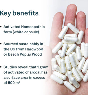 ORGANIKA - ORGANIKA Activated Charcoal 90 Capsulas - The Red Vitamin MX - Suplementos Alimenticios - {{ shop.shopifyCountryName }}