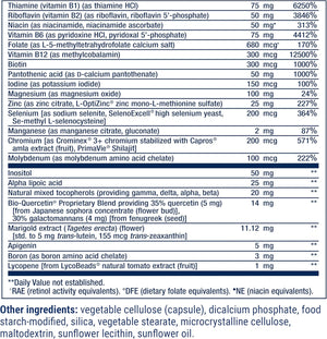 Life Extension Comprehensive Nutrient Packs 30 Paquetes