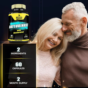 MECISCO - Mecisco Nattokinase 4000 FU 60 Capsulas - The Red Vitamin MX - Suplementos Alimenticios - {{ shop.shopifyCountryName }}