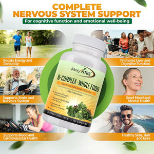 MOXYVITES - MoxyVites Vitamin B Complex 120 Capsulas - The Red Vitamin MX - Suplementos Alimenticios - {{ shop.shopifyCountryName }}