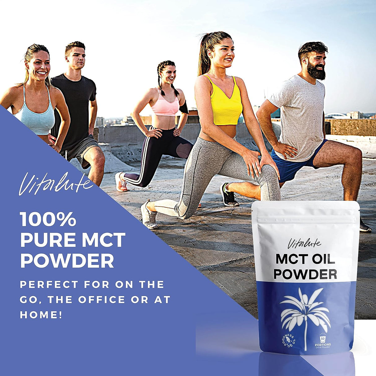 Vitalute Pure MCT Oil Powder 500Gr.
