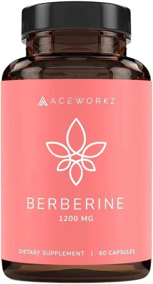 ACEWORKZ - ACEWORKZ Berberine Supplement 60 Capsulas - The Red Vitamin MX - Suplementos Alimenticios - {{ shop.shopifyCountryName }}