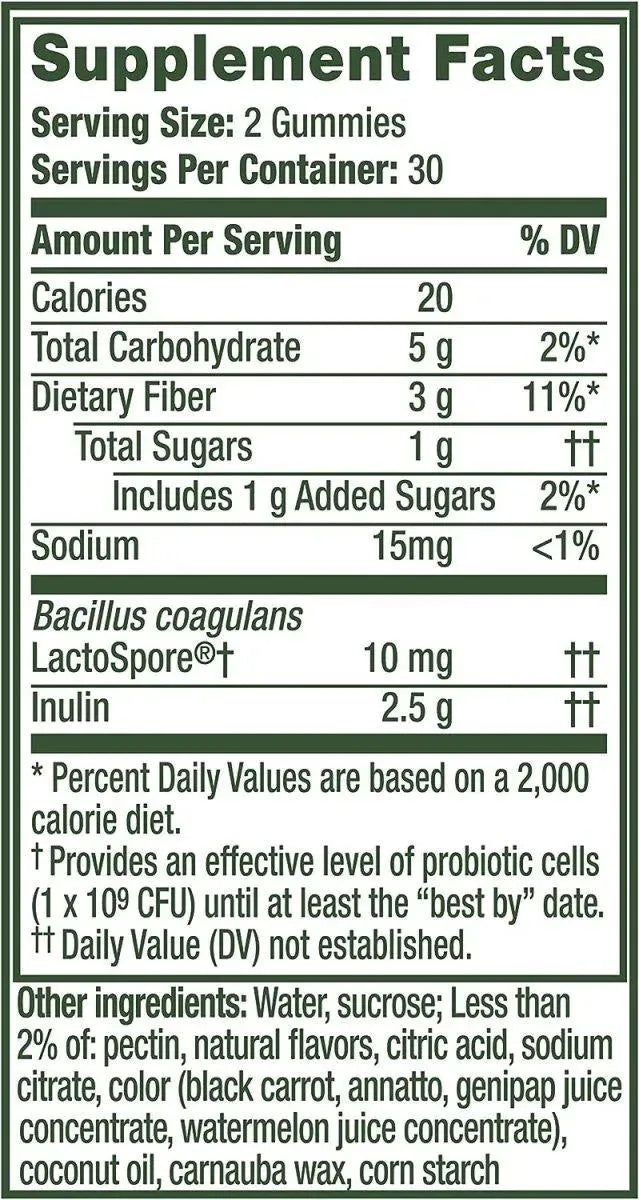 ALIGN - Align DualBiotic Prebiotic + Probiotic 60 Gomitas - The Red Vitamin MX - Suplementos Alimenticios - {{ shop.shopifyCountryName }}