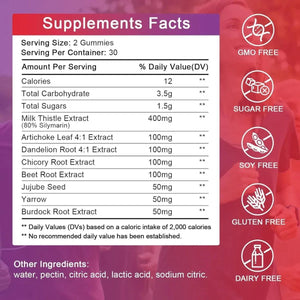 ALLIWISE - Alliwise Liver Support Gummies with Milk Thistle & Dandelion Extract 60 Gomitas - The Red Vitamin MX - Suplementos Alimenticios - {{ shop.shopifyCountryName }}
