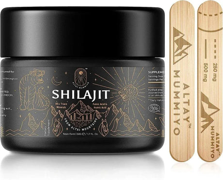 ALTAY MUMMIYO - Altay Mummiyo Shilajit Resin with Fulvic Acid & Trace Minerals 50Gr. - The Red Vitamin MX - Suplementos Alimenticios - {{ shop.shopifyCountryName }}