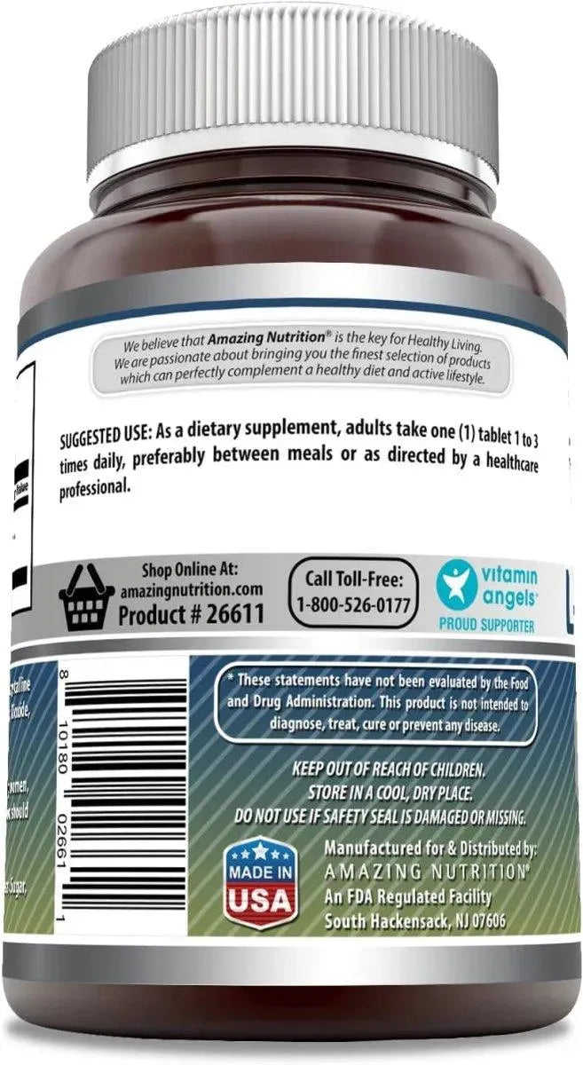 AMAZING FORMULAS - Amazing Formulas L Glutamine 1000Mg. 120 Tabletas - The Red Vitamin MX - Suplementos Alimenticios - {{ shop.shopifyCountryName }}