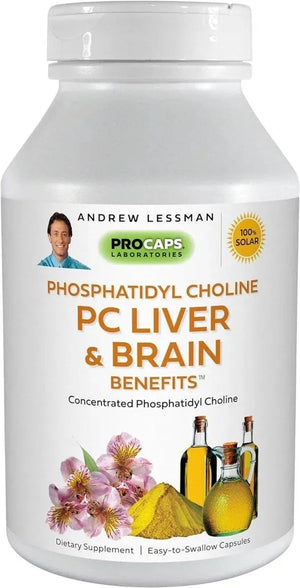 ANDREW LESSMAN - ANDREW LESSMAN PC Liver & Brain Phosphatidyl Choline 360 Capsulas Blandas - The Red Vitamin MX - Suplementos Alimenticios - {{ shop.shopifyCountryName }}