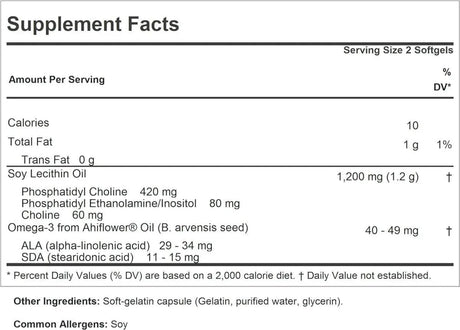 ANDREW LESSMAN - ANDREW LESSMAN PC Liver & Brain Phosphatidyl Choline 360 Capsulas Blandas - The Red Vitamin MX - Suplementos Alimenticios - {{ shop.shopifyCountryName }}