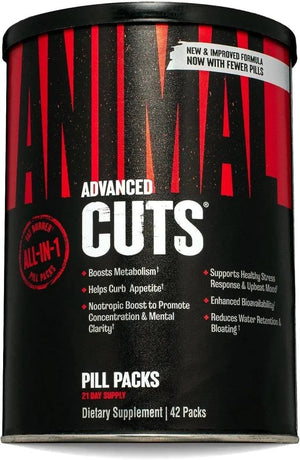 ANIMAL - Animal Cuts Thermogenic Fat Burner 42 Paquetes - The Red Vitamin MX - Suplementos Alimenticios - {{ shop.shopifyCountryName }}