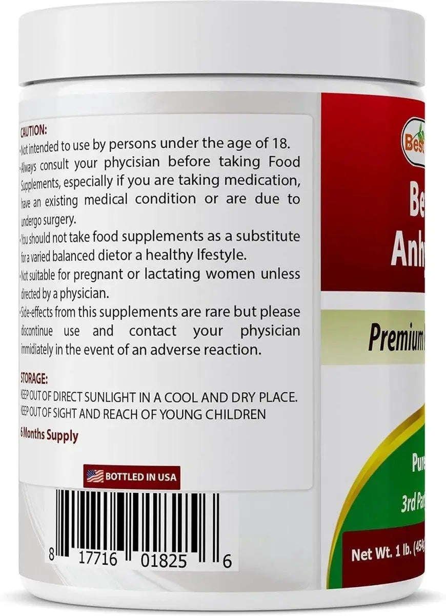 Suplemento Best Naturals Con Betaína Anhidra Y - Foto 4