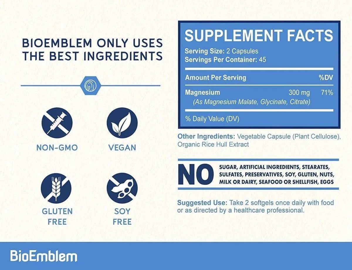 BIOEMBLEM - BioEmblem Triple Complex 300Mg. 90 Capsulas - The Red Vitamin MX - Suplementos Alimenticios - {{ shop.shopifyCountryName }}