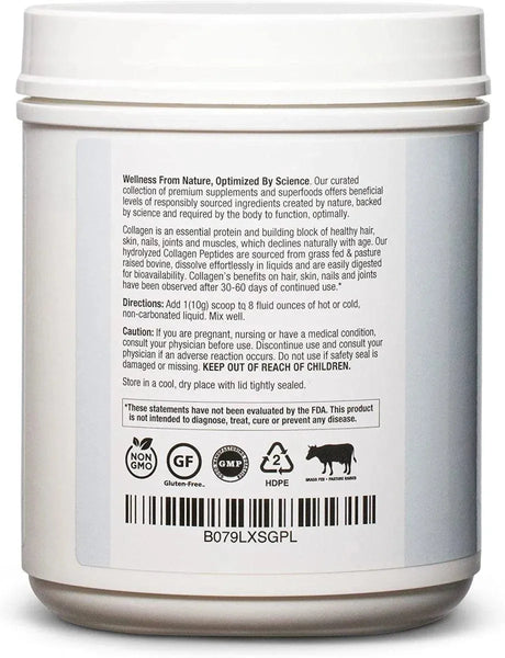 BIOOPTIMAL - BioOptimal Collagen Powder 15.87Oz. - The Red Vitamin MX - Suplementos Alimenticios - {{ shop.shopifyCountryName }}