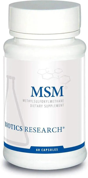 BIOTICS RESEARCH - Biotics Research MSM 60 Capsulas - The Red Vitamin MX - Suplementos Alimenticios - {{ shop.shopifyCountryName }}