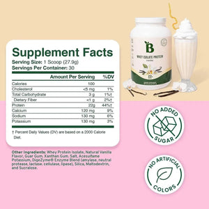 BLOOM NUTRITION - Bloom Nutrition Whey Isolate Protein Powder 30 Servicios - The Red Vitamin MX - Suplementos Alimenticios - {{ shop.shopifyCountryName }}