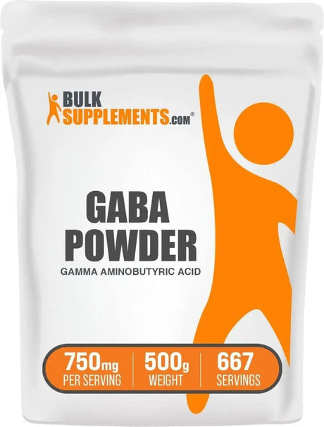BULK SUPPLEMENTS - Bulk Supplements Gamma Aminobutyric Acid Powder 500Gr. - The Red Vitamin MX - Suplementos Alimenticios - {{ shop.shopifyCountryName }}