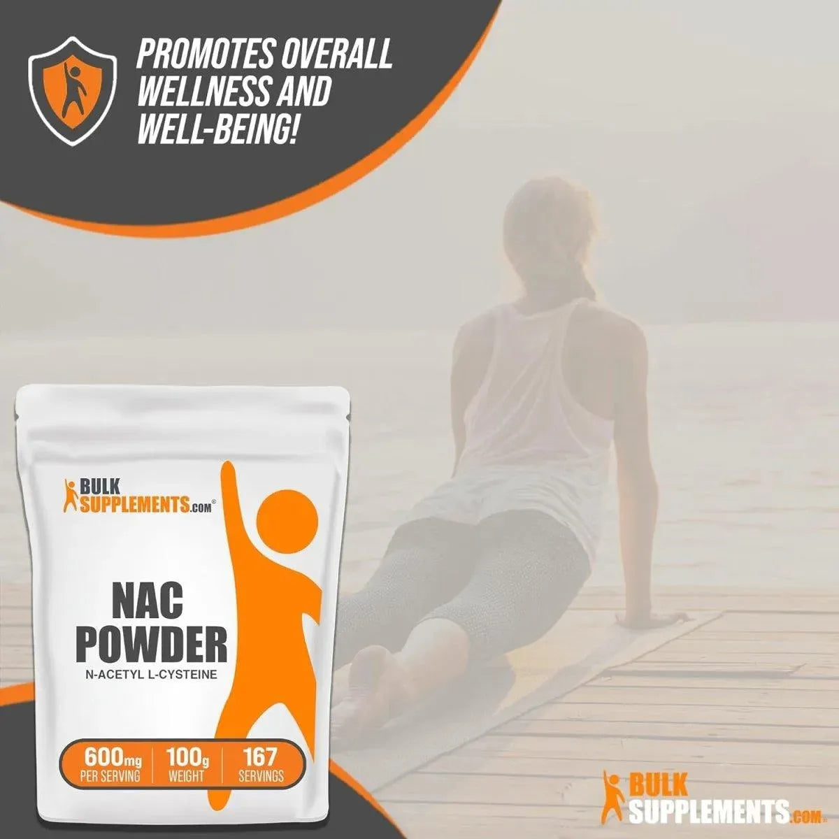 BULK SUPPLEMENTS - Bulk Supplements NAC Powder 100Gr. - The Red Vitamin MX - Suplementos Alimenticios - {{ shop.shopifyCountryName }}
