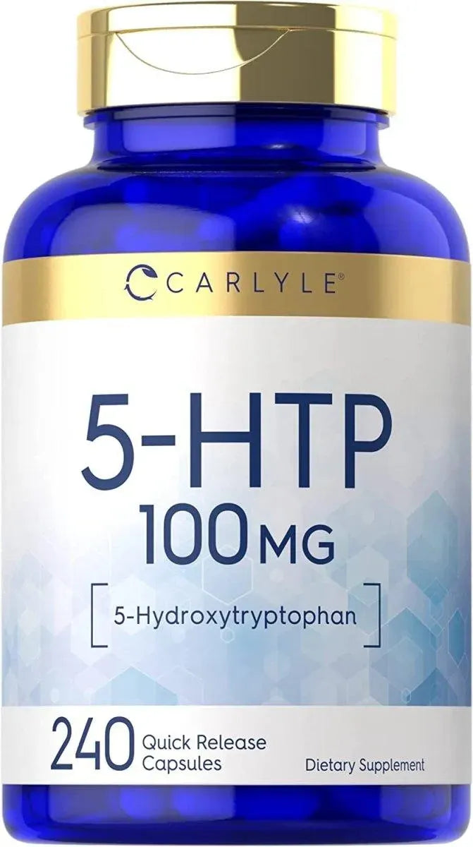 CARLYLE - Carlyle 5HTP 100Mg. 240 Capsulas 5 Hydroxtryptophan - The Red Vitamin MX - Suplementos Alimenticios - {{ shop.shopifyCountryName }}