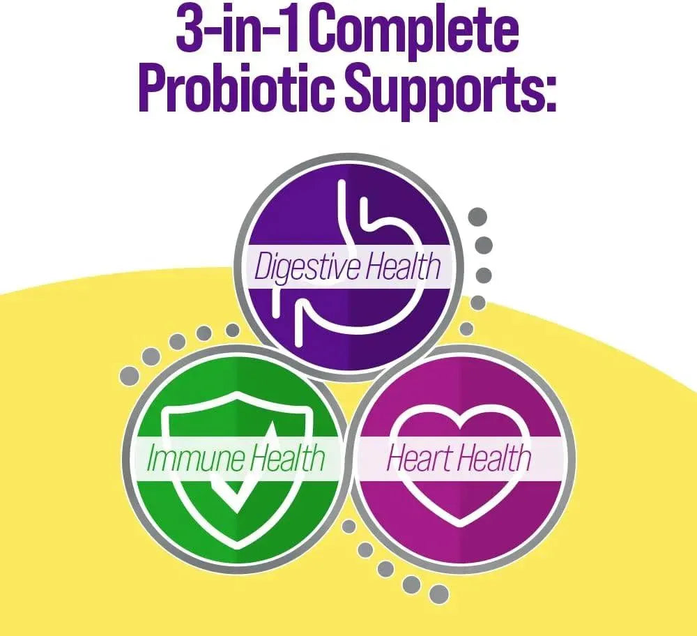 CULTURELLE - Culturelle 3-in-1 Complete Probiotic Daily Formula 30 Capsulas - The Red Vitamin MX - Suplementos Alimenticios - {{ shop.shopifyCountryName }}