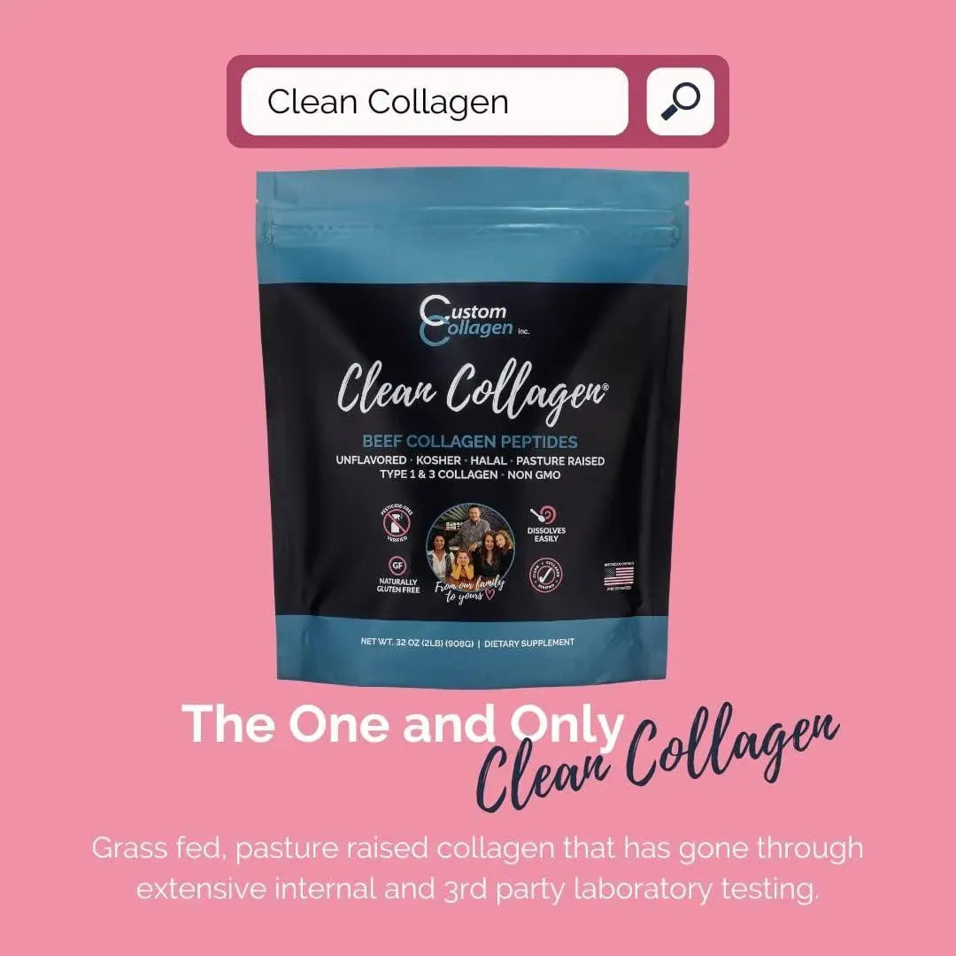 CUSTOM COLLAGEN - Custom Collagen Collagen Peptides Powder 908Gr. - The Red Vitamin MX - Suplementos Alimenticios - {{ shop.shopifyCountryName }}