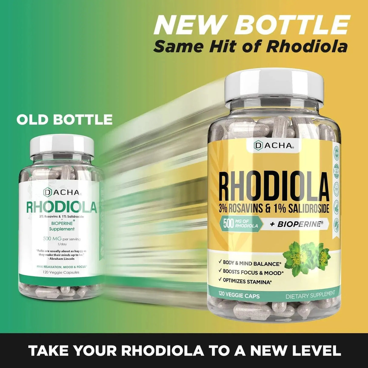 DACHA - Dacha Natural Rhodiola Rosea 500Mg. 120 Capsulas - The Red Vitamin MX - Suplementos Alimenticios - {{ shop.shopifyCountryName }}