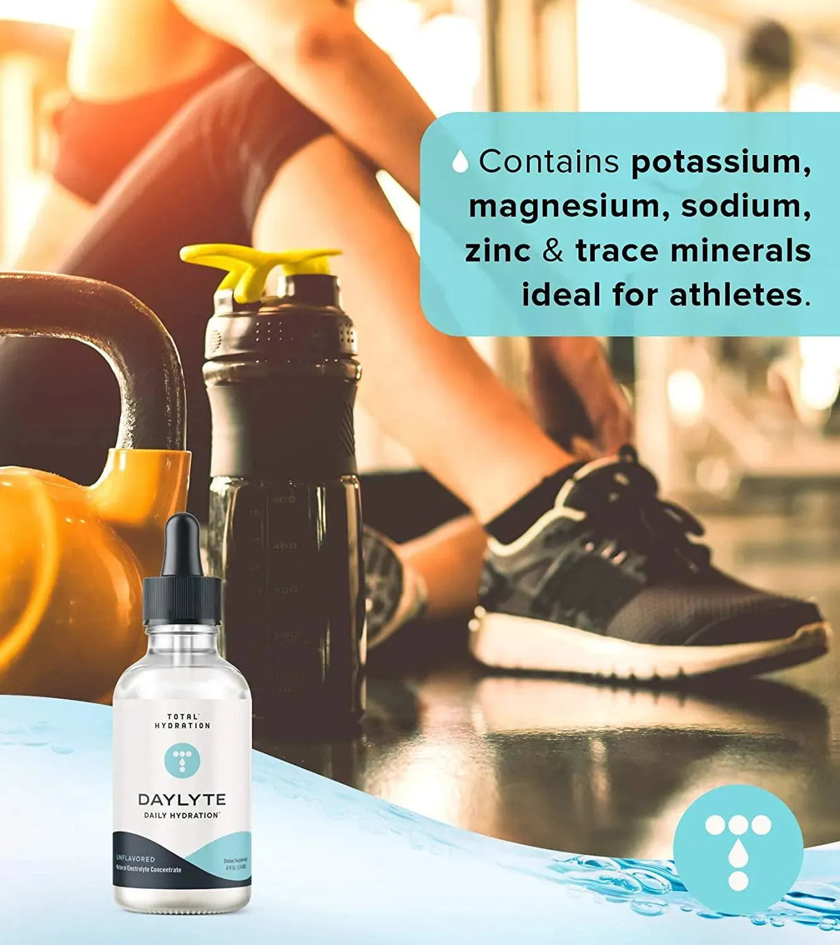 DAYLYTE - Daylyte Electrolyte Drops Hydration Unflavored 39 Servicios - The Red Vitamin MX - Suplementos Alimenticios - {{ shop.shopifyCountryName }}
