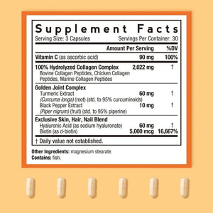 DOCTOR´S RECIPES - Doctor's Recipes Multi Collagen Complex with Golden Turmeric 90 Capsulas - The Red Vitamin MX - Suplementos Alimenticios - {{ shop.shopifyCountryName }}