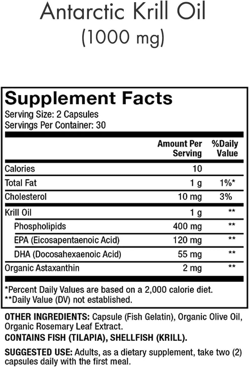 DR MERCOLA - Dr. Mercola Antarctic Krill Oil 60 Capsulas - The Red Vitamin MX - Suplementos Alimenticios - {{ shop.shopifyCountryName }}
