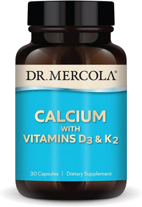 DR MERCOLA - Dr. Mercola Calcium with Vitamins D3 & K2 30 Capsulas - The Red Vitamin MX - Suplementos Alimenticios - {{ shop.shopifyCountryName }}