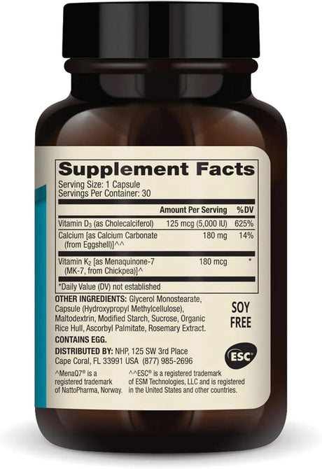 DR MERCOLA - Dr. Mercola Calcium with Vitamins D3 & K2 30 Capsulas - The Red Vitamin MX - Suplementos Alimenticios - {{ shop.shopifyCountryName }}