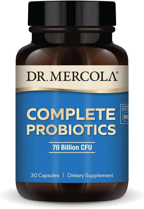DR MERCOLA - Dr. Mercola Complete Probiotics 70 Billion CFU 30 Capsulas - The Red Vitamin MX - Suplementos Alimenticios - {{ shop.shopifyCountryName }}