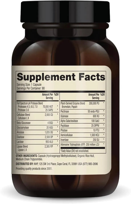 DR MERCOLA - Dr. Mercola Full Spectrum Enzymes 90 Capsulas - The Red Vitamin MX - Suplementos Alimenticios - {{ shop.shopifyCountryName }}