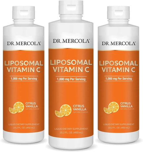 DR MERCOLA - Dr. Mercola Liquid Liposomal Vitamin C 450Ml. 3 Pack - The Red Vitamin MX - Suplementos Alimenticios - {{ shop.shopifyCountryName }}