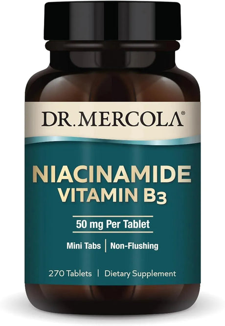 DR MERCOLA - Dr. Mercola Niacinamide Vitamin B3 270 Tabletas - The Red Vitamin MX - Suplementos Alimenticios - {{ shop.shopifyCountryName }}