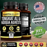 EARTH ELIXIR - Earth Elixir Fadogia Agrestis 600Mg. Tongkat Ali 500Mg. 180 Capsulas - The Red Vitamin MX - Suplementos Alimenticios - {{ shop.shopifyCountryName }}