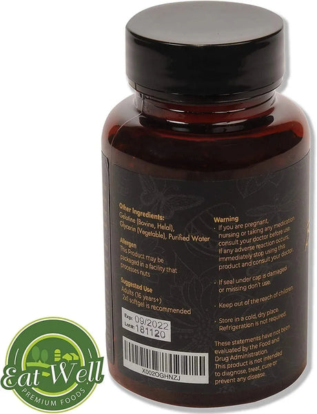 EAT WELL PREMIUM FOODS - Eat Well Black Seed Oil 500Mg. 120 Capsulas Blandas - The Red Vitamin MX - Suplementos Alimenticios - {{ shop.shopifyCountryName }}
