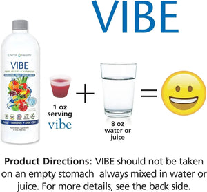 ENIVA HEALTH - Eniva Health Vibe Liquid Multivitamins Mineral Supplements 960Ml. - The Red Vitamin MX - Suplementos Alimenticios - {{ shop.shopifyCountryName }}