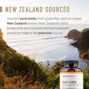 ENVIROMEDICA - Enviromedica Freeze Dried Beef Liver 180 Capsulas - The Red Vitamin MX - Suplementos Alimenticios - {{ shop.shopifyCountryName }}