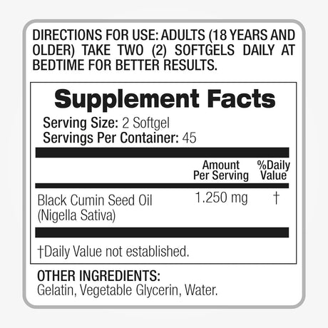 FITO MEDIC´S - FITO MEDIC'S Black Seed Oil 1250Mg. 90 Capsulas - The Red Vitamin MX - Suplementos Alimenticios - {{ shop.shopifyCountryName }}