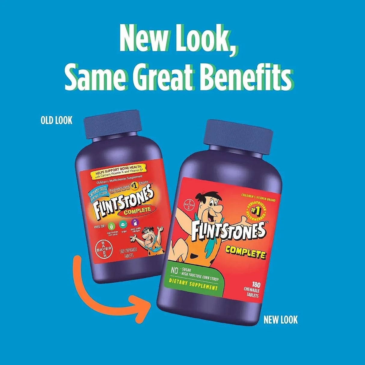 FLINTSTONES VITAMINS - Flintstones Chewable Kids Vitamins 180 Tabletas Masticables - The Red Vitamin MX - Suplementos Alimenticios - {{ shop.shopifyCountryName }}