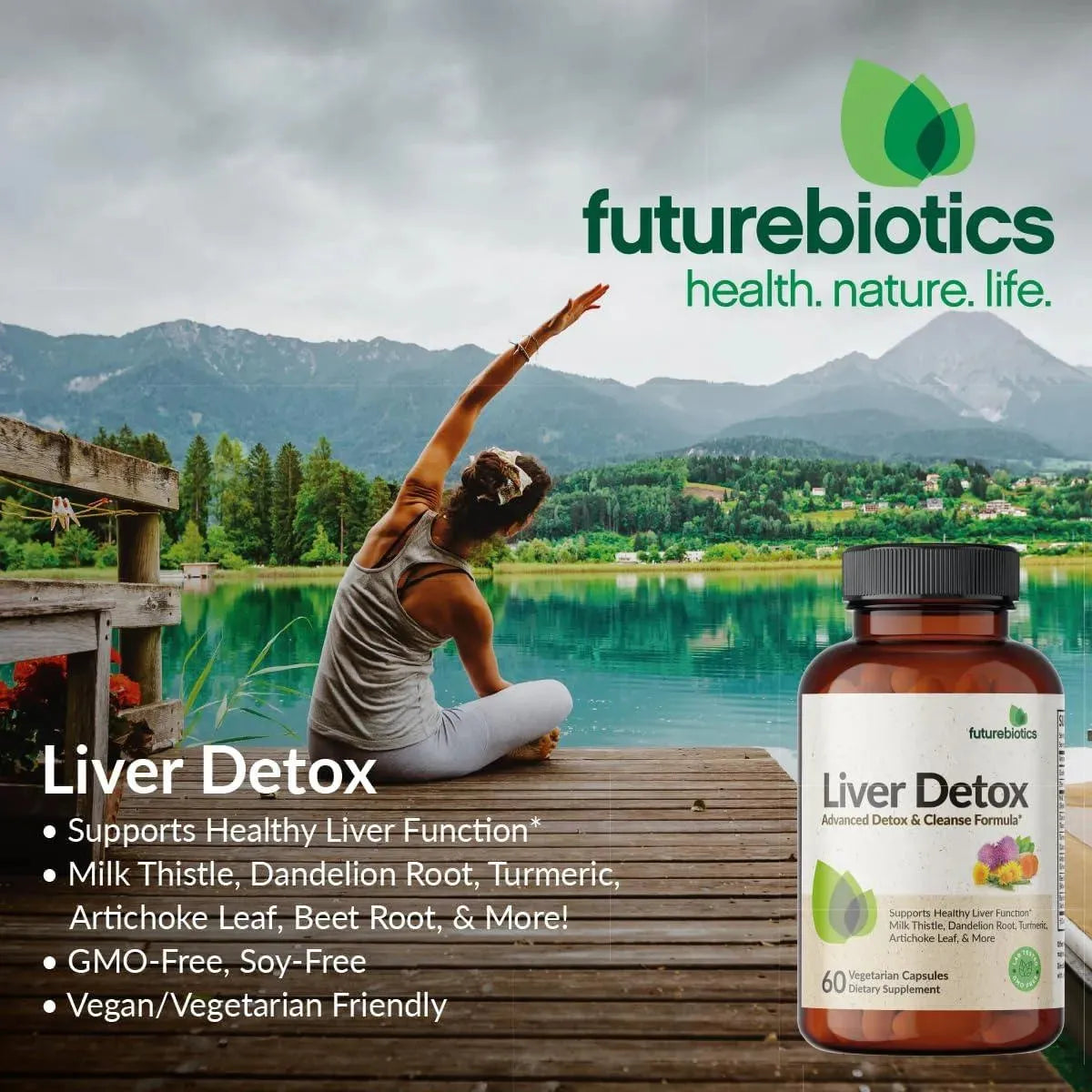 FUTUREBIOTICS - Futurebiotics Liver Detox 60 Capsulas - The Red Vitamin MX - Suplementos Alimenticios - {{ shop.shopifyCountryName }}