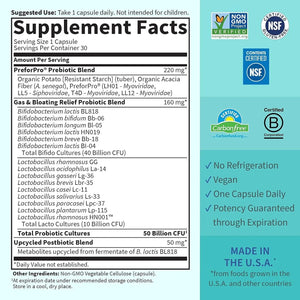 GARDEN OF LIFE - Garden of Life Dr Formulated Probiotics Gas & Bloating 30 Capsulas. - The Red Vitamin MX - Suplementos Alimenticios - {{ shop.shopifyCountryName }}