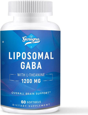 GENOGNA - Genogna GABA with L-Theanine 1200Mg. 60 Capsulas Blandas - The Red Vitamin MX - Suplementos Alimenticios - {{ shop.shopifyCountryName }}