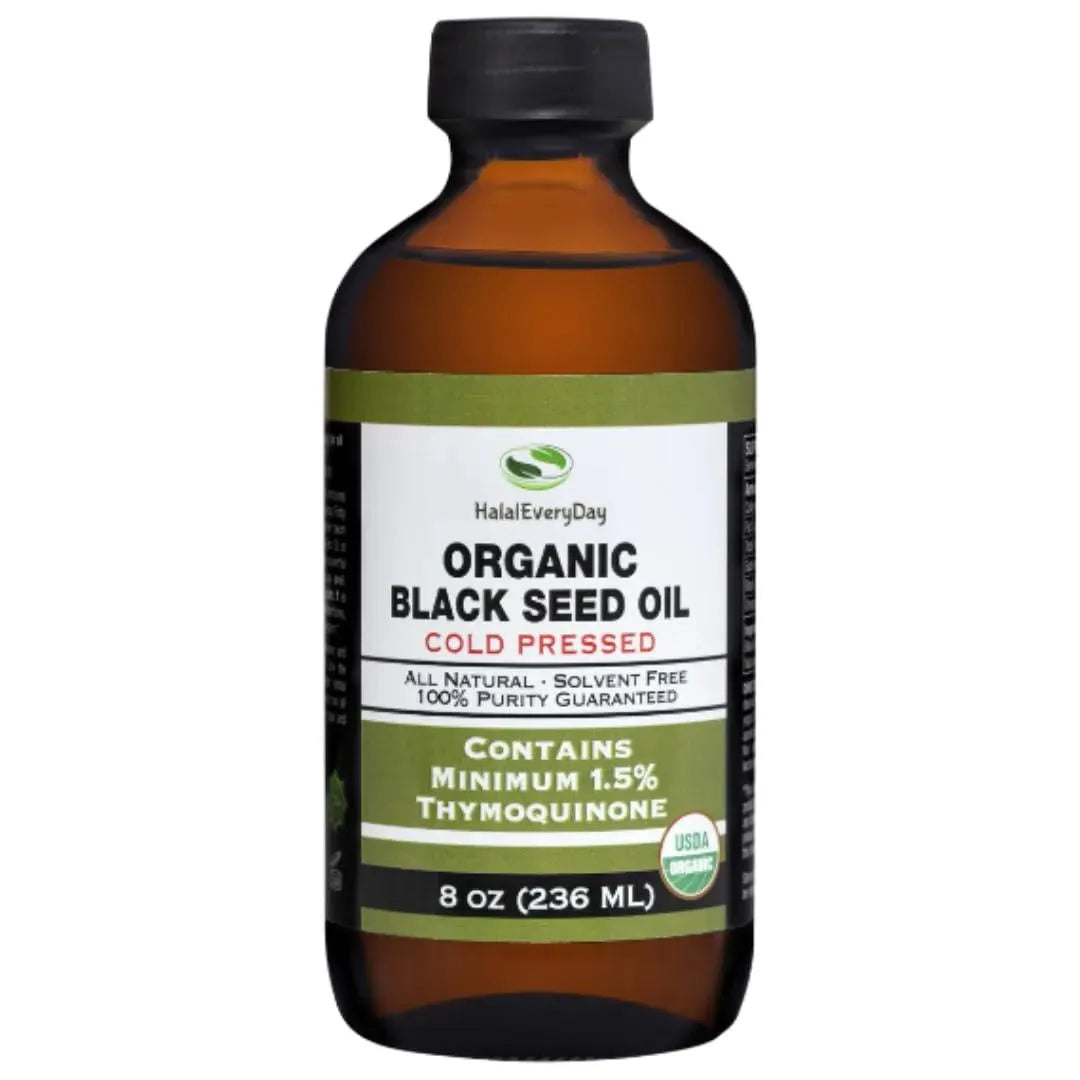 HALALEVERYDAY - HalalEveryDay Organic Black Seed Oil 236Ml. - The Red Vitamin MX - Suplementos Alimenticios - {{ shop.shopifyCountryName }}
