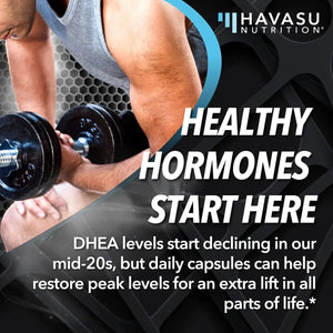 HAVASU NUTRITION - HAVASU NUTRITION DHEA 50Mg. 60 Capsulas - The Red Vitamin MX - Suplementos Alimenticios - {{ shop.shopifyCountryName }}