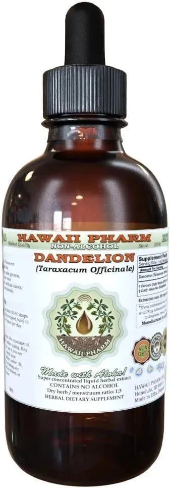HAWAIIPHARM - Hawaii Pharm Dandelion Alcohol-Free Liquid Extract 4 Fl.Oz. - The Red Vitamin MX - Suplementos Alimenticios - {{ shop.shopifyCountryName }}